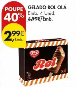 Pingo Doce Gelado rol ola promoção