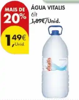Pingo Doce Água vitalis promoção