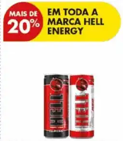 Pingo Doce Em toda a marca hell energy promoção