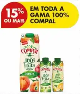 Pingo Doce Em toda a gama 100% compal promoção