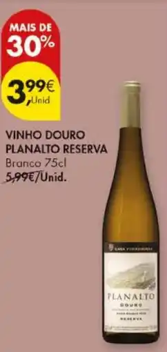 Pingo Doce Vinho douro planalto reserva branco promoção