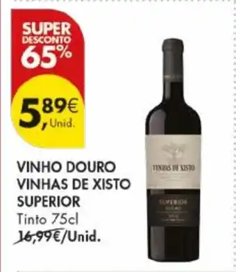 Pingo Doce Vinho douro vinhas de xisto superior promoção