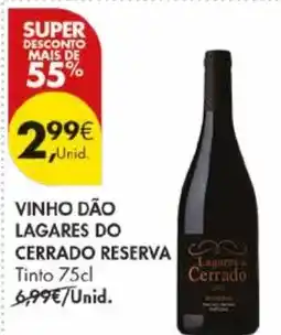 Pingo Doce Vinho dão lagares do cerrado reserva tinto promoção