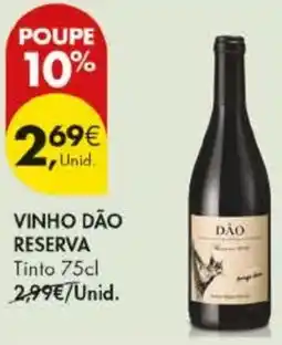 Pingo Doce Vinho dão reserva tinto promoção