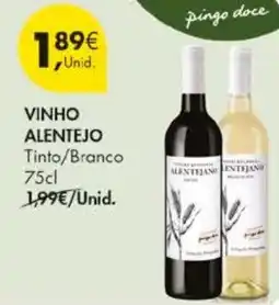 Pingo Doce Vinho alentejo promoção