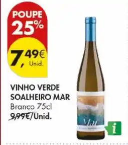 Pingo Doce Vinho verde soalheiro mar branco promoção