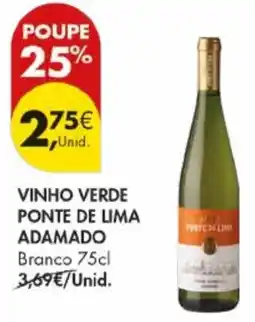 Pingo Doce Vinho verde ponte de lima adamado promoção