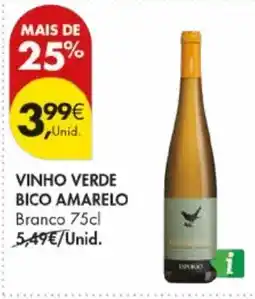 Pingo Doce Vinho verde bico amarelo branco promoção