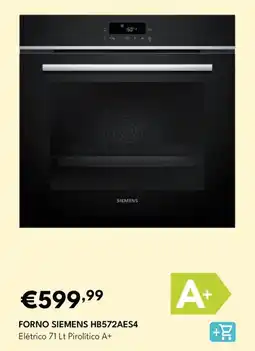 Radio Popular Forno siemens HB572AES4 promoção