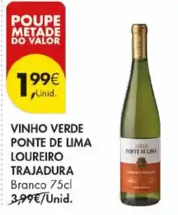 Pingo Doce Vinho verde de lima loureiro trajadura promoção
