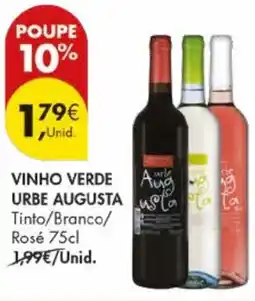 Pingo Doce Vinho verde urbe augusta promoção