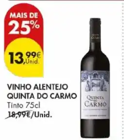 Pingo Doce Vinho alentejo quinta do carmo promoção