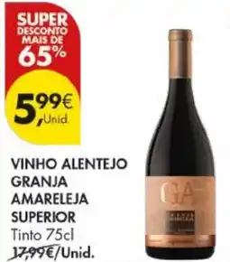 Pingo Doce Vinho alentejo granja amareleja superior promoção
