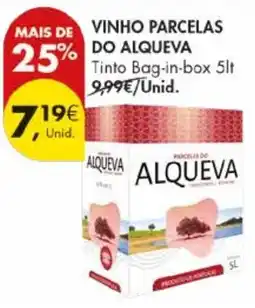 Pingo Doce Vinho parcelas do alqueva promoção