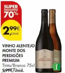 Pingo Doce Vinho alentejo monte dos perdigões premium promoção