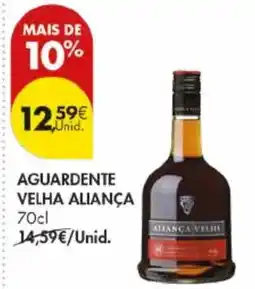 Pingo Doce Aguardente velha aliança promoção