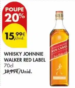 Pingo Doce Whisky johnnie walker red label promoção