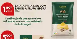 Pingo Doce Batata frita lisa com sabor a trufa negra promoção
