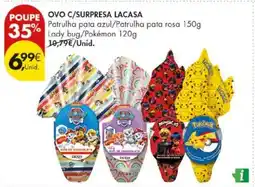 Pingo Doce Ovo c/surpresa lacasa promoção