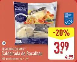 ALDI TESOUROS DO MAR Caldeirada de Bacalhau promoção