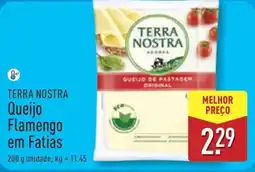 ALDI TERRA NOSTRA Queijo Flamengo em Fatias promoção
