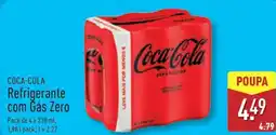 ALDI COCA-COLA Refrigerante com Gás Zero promoção