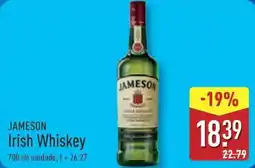 ALDI JAMESON Irish Whiskey promoção