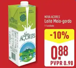ALDI NOVA AÇORES Leite Meio-gordo promoção