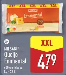 ALDI MILSANI Queijo Emmental XXL promoção