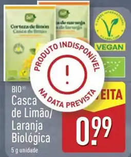 ALDI BIO Casca de Limão/ Laranja Biológica promoção