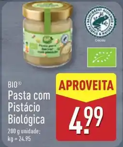 ALDI BIO Pasta com Pistácio Biológica promoção