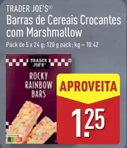 ALDI TRADER JOE'S Barras de Cereais Crocantes com Marshmallow promoção