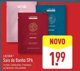 ALDI LACURA Sais de Banho SPA promoção