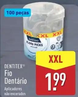 ALDI DENTITEX Fio Dentário XXL promoção