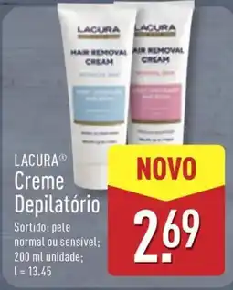 ALDI LACURA Creme Depilatório promoção