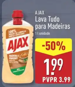 ALDI AJAX Lava Tudo para Madeiras promoção