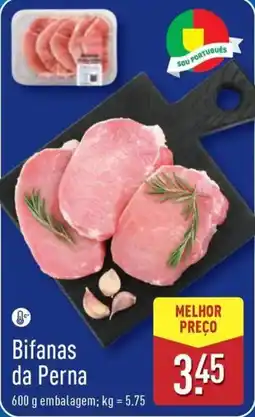 ALDI Bifanas da Perna promoção