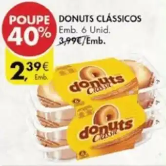 Pingo Doce Donuts Clássicos 6 unid promoção