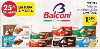 Pingo Doce Balconi Wafers 225g promoção