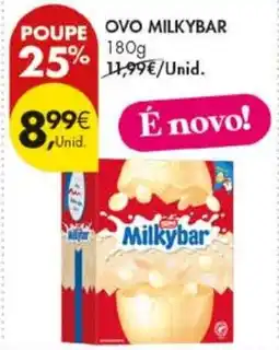 Pingo Doce Ovo milkybar promoção