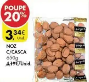 Noz c/Casca 650g