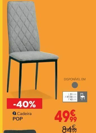 Conforama Cadeiras promoção