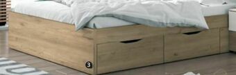Conforama Cama com armazenamento promoção