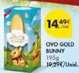 Pingo Doce Ovo gold bunny promoção