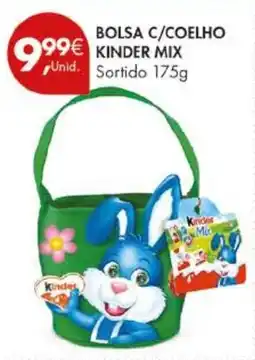 Pingo Doce Bolsa c/coelho kinder mix promoção