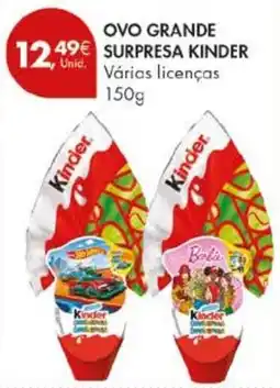 Pingo Doce Ovo grande surpresa kinder promoção
