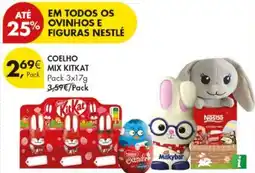 Pingo Doce Coelho mix kitkat promoção