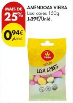 Pingo Doce Amendoas vieira lisa cores promoção