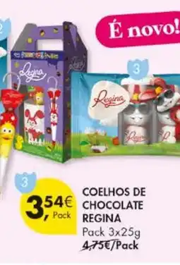 Pingo Doce Coelhos de chocolate regina promoção