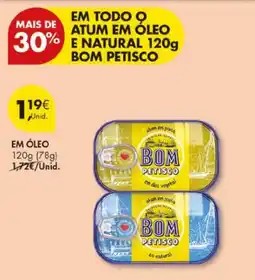 Pingo Doce Bom petisco em óleo promoção